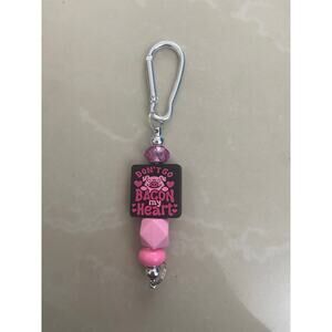 Piggy purse charm